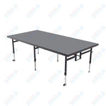AmTab Adjustable Height Stage - Carpet Top - 36