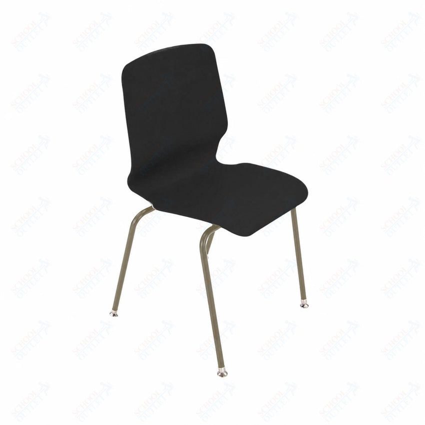 AmTab Stackable Chair - 23"W x 22"D x 33"H - 18" Seat Height (AMT - StackChair - 1 - D) - SchoolOutlet