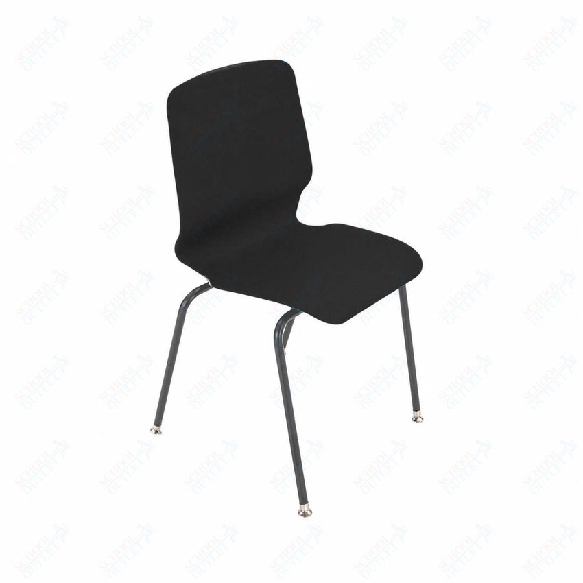 AmTab Stackable Chair - 23"W x 22"D x 33"H - 18" Seat Height (AMT - StackChair - 1 - D) - SchoolOutlet