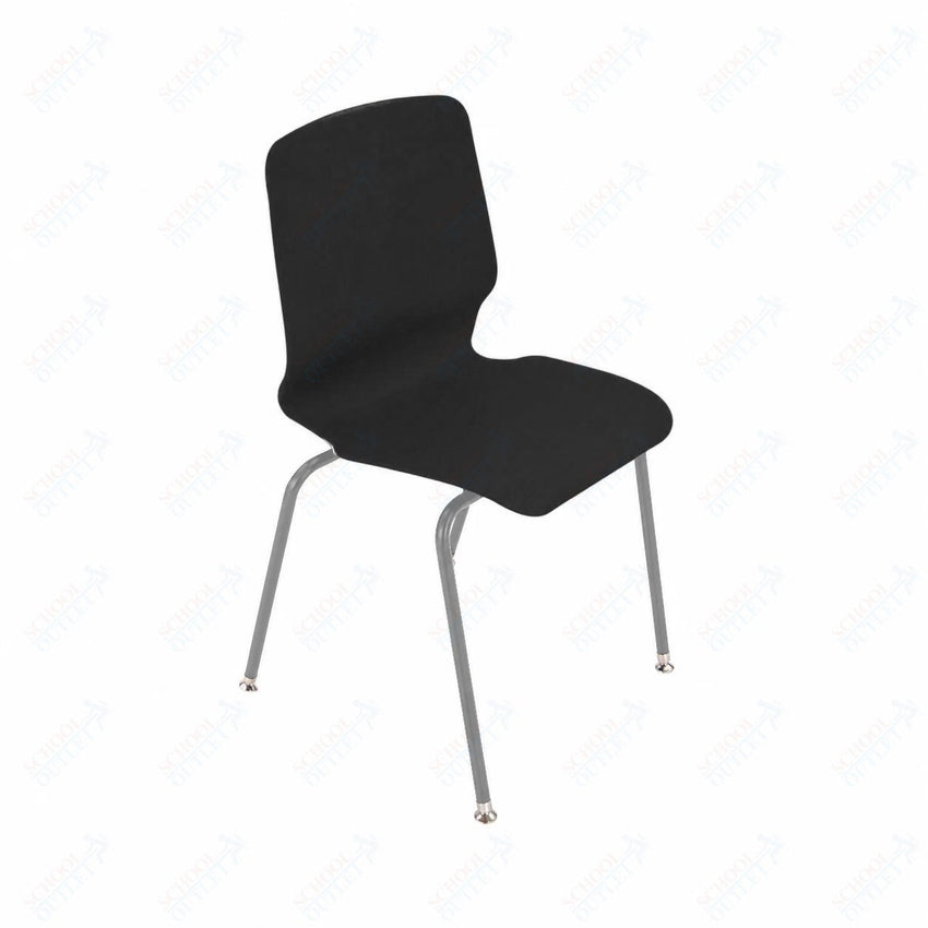 AmTab Stackable Chair - 23"W x 22"D x 33"H - 18" Seat Height (AMT - StackChair - 1 - D) - SchoolOutlet