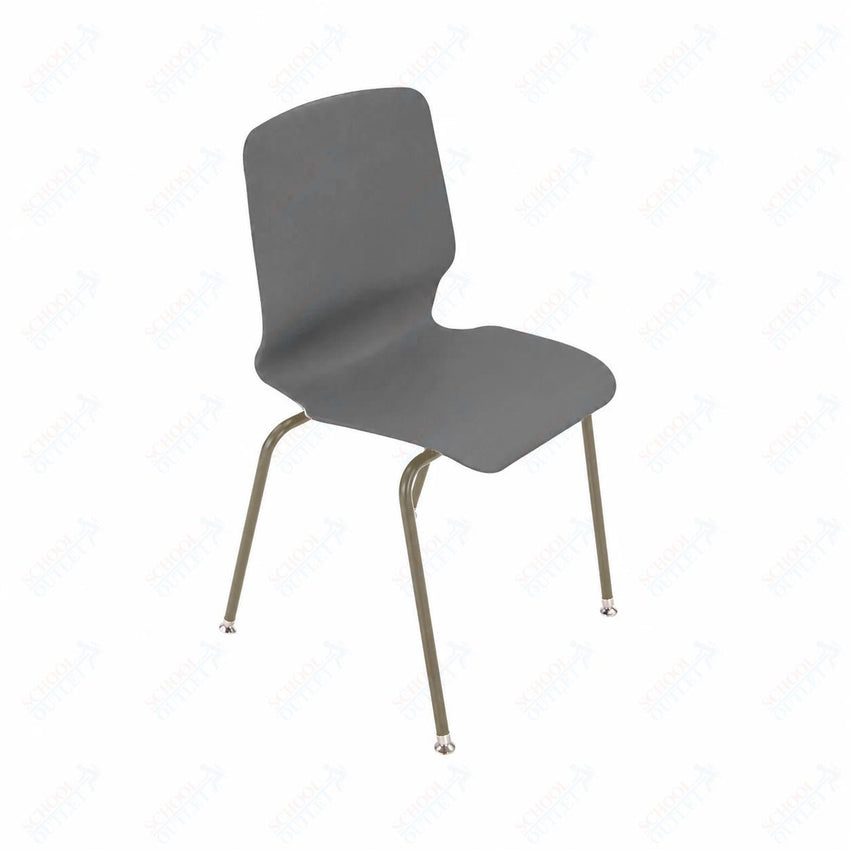 AmTab Stackable Chair - 23"W x 22"D x 33"H - 18" Seat Height (AMT - StackChair - 1 - D) - SchoolOutlet