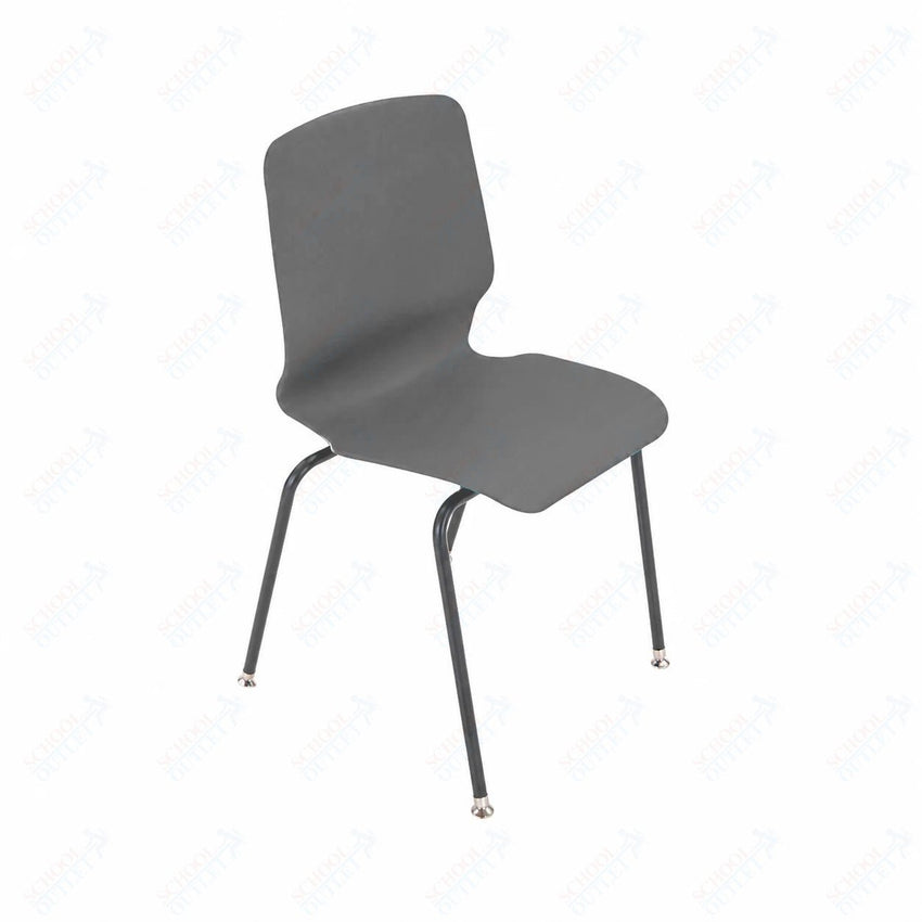 AmTab Stackable Chair - 23"W x 22"D x 33"H - 18" Seat Height (AMT - StackChair - 1 - D) - SchoolOutlet