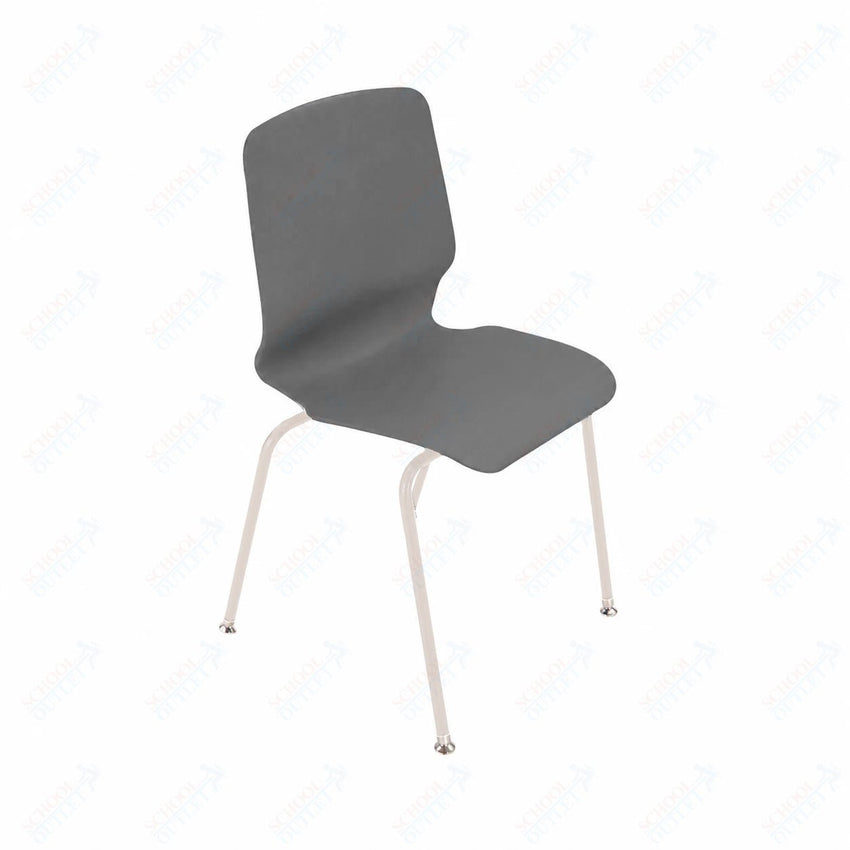 AmTab Stackable Chair - 23"W x 22"D x 33"H - 18" Seat Height (AMT - StackChair - 1 - D) - SchoolOutlet