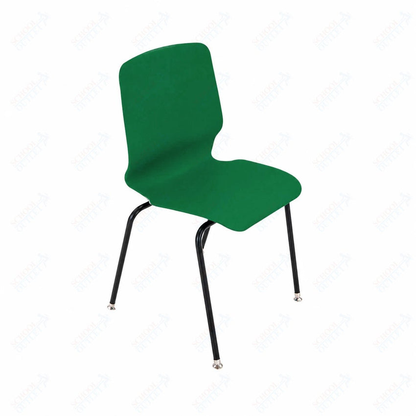 AmTab Stackable Chair - 23"W x 22"D x 33"H - 18" Seat Height (AMT - StackChair - 1 - D) - SchoolOutlet