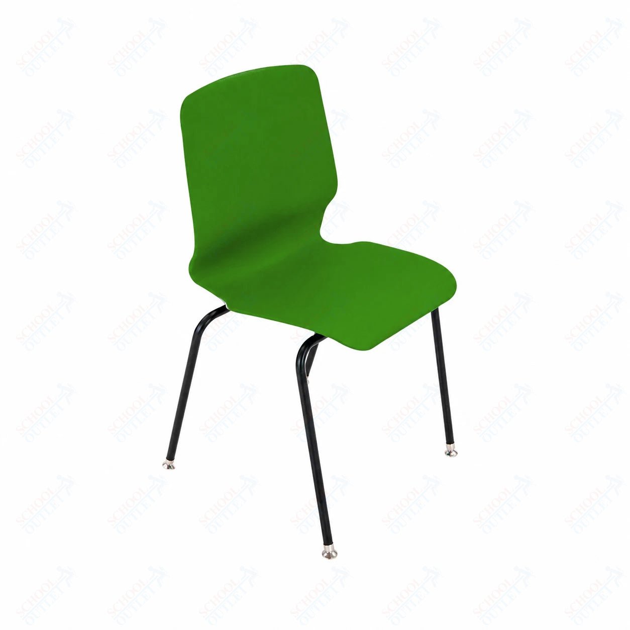 AmTab Stackable Chair - 23"W x 22"D x 33"H - 18" Seat Height (AMT - StackChair - 1 - D) - SchoolOutlet