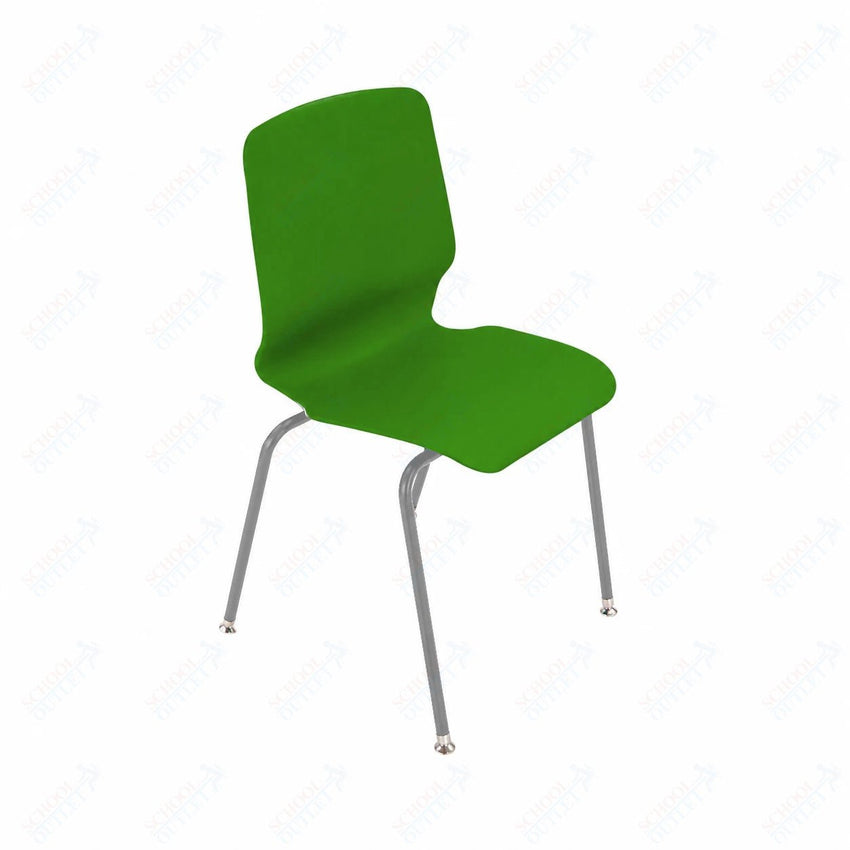 AmTab Stackable Chair - 23"W x 22"D x 33"H - 18" Seat Height (AMT - StackChair - 1 - D) - SchoolOutlet