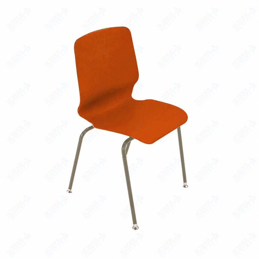 AmTab Stackable Chair - 23"W x 22"D x 33"H - 18" Seat Height (AMT - StackChair - 1 - D) - SchoolOutlet