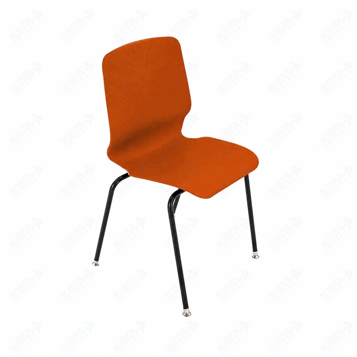 AmTab Stackable Chair - 23"W x 22"D x 33"H - 18" Seat Height (AMT - StackChair - 1 - D) - SchoolOutlet
