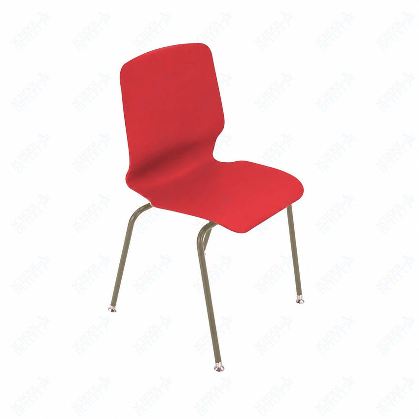 AmTab Stackable Chair - 23"W x 22"D x 33"H - 18" Seat Height (AMT - StackChair - 1 - D) - SchoolOutlet