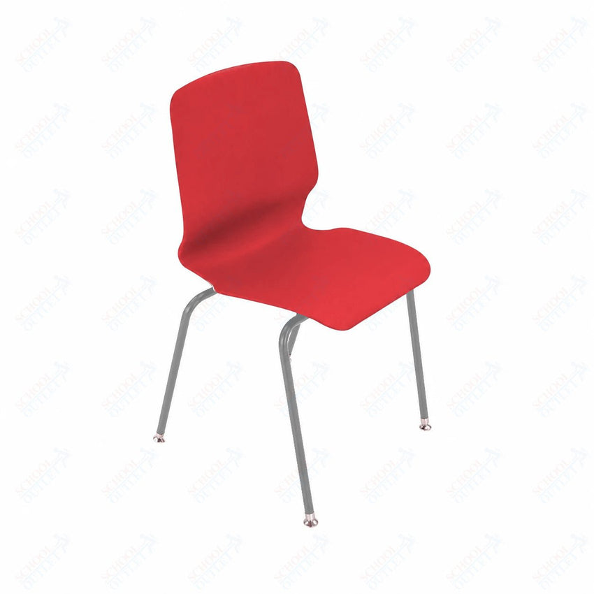 AmTab Stackable Chair - 23"W x 22"D x 33"H - 18" Seat Height (AMT - StackChair - 1 - D) - SchoolOutlet