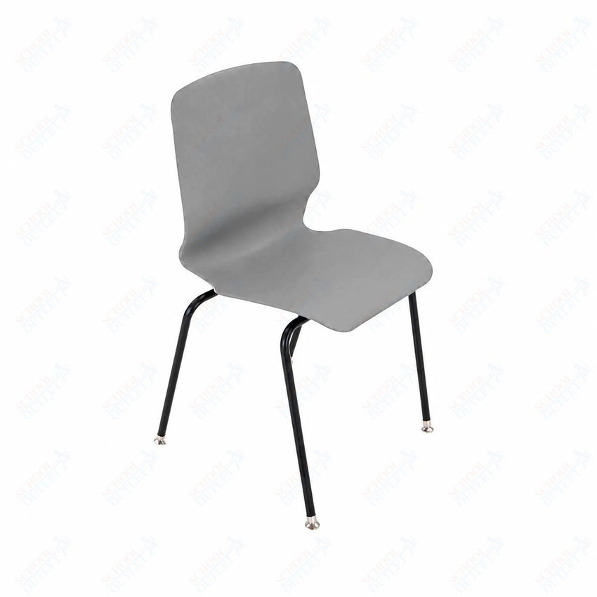 AmTab Stackable Chair - 23"W x 22"D x 33"H - 18" Seat Height (AMT - StackChair - 1 - D) - SchoolOutlet