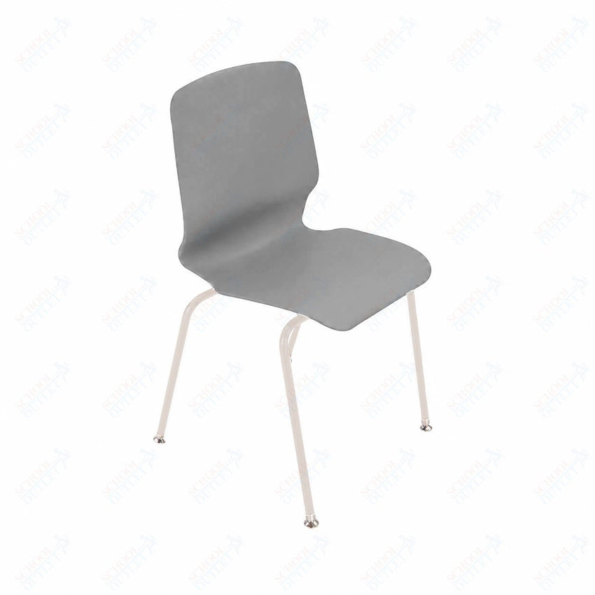 AmTab Stackable Chair - 23"W x 22"D x 33"H - 18" Seat Height (AMT - StackChair - 1 - D) - SchoolOutlet