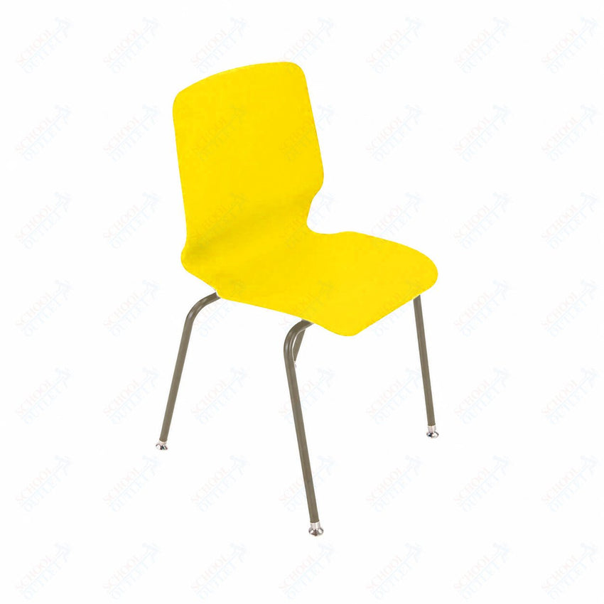 AmTab Stackable Chair - 23"W x 22"D x 33"H - 18" Seat Height (AMT - StackChair - 1 - D) - SchoolOutlet