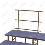 AmTab Stage and Riser Guard Rail - Chair Stop - 46