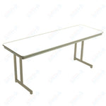 AmTab Dynalite Featherweight Heavy - Duty ABS Plastic Training Table - Rectangle - 24