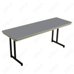AmTab Dynalite Featherweight Heavy - Duty ABS Plastic Training Table - Rectangle - 24