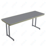 AmTab Dynalite Featherweight Heavy - Duty ABS Plastic Training Table - Rectangle - 24