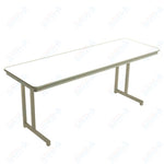 AmTab Dynalite Featherweight Heavy - Duty ABS Plastic Training Table - Rectangle - 24