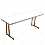 AmTab Dynalite Featherweight Heavy - Duty ABS Plastic Training Table - Rectangle - 24