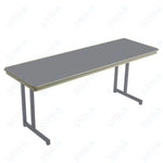 AmTab Dynalite Featherweight Heavy - Duty ABS Plastic Training Table - Rectangle - 24