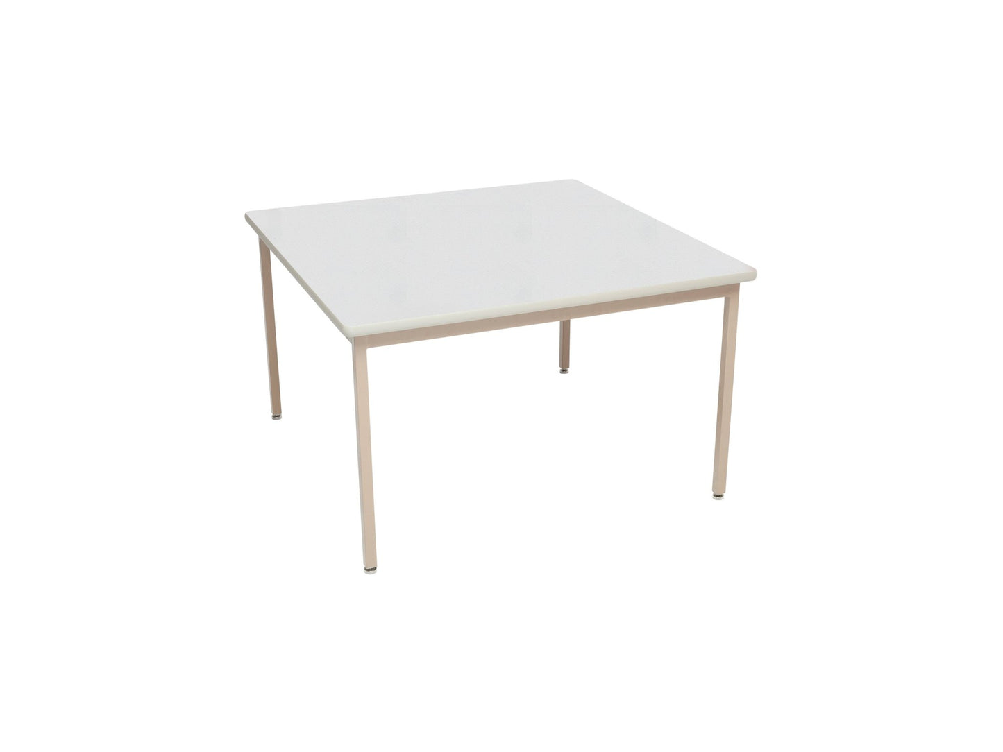 AmTab Whiteboard Table Markerboard Table Dry Erase Table - Utility - All Welded - Square - 60"W x 60"L (AmTab AMT - WAWSQ60D) - SchoolOutlet