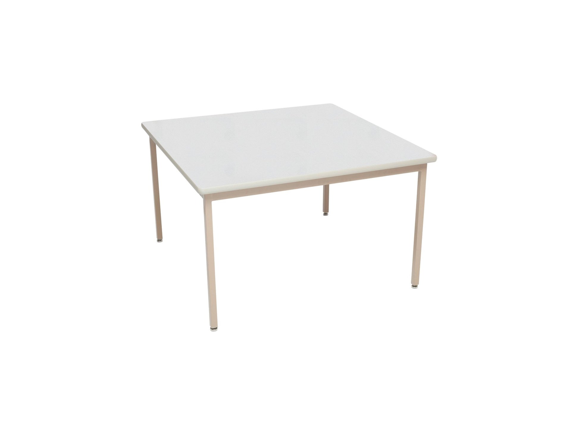 AmTab Whiteboard Table Markerboard Table Dry Erase Table - Utility - All Welded - Square - 60"W x 60"L (AmTab AMT - WAWSQ60D) - SchoolOutlet