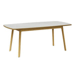 Allied Artisan Wood Designer Oblong Rectangle Table with Laminate Top - 60