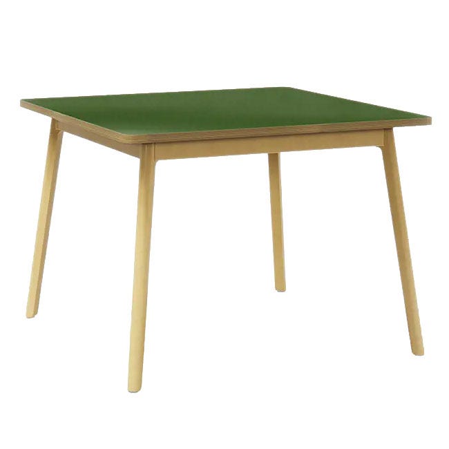 Allied Artisan Wood Designer Square Dry Erase Table with Parawood Frame - 48"W x 48"D x 36"H (ALD-DS484836DE)