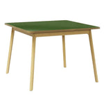 Allied Artisan Wood Designer Square Dry Erase Table with Parawood Frame - 48