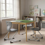 Allied Artisan Wood Designer Square Table with Laminate Top - 48