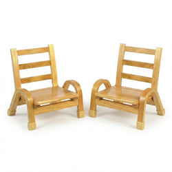 Angeles NaturalWood Collection 7" Chair - Set of 2