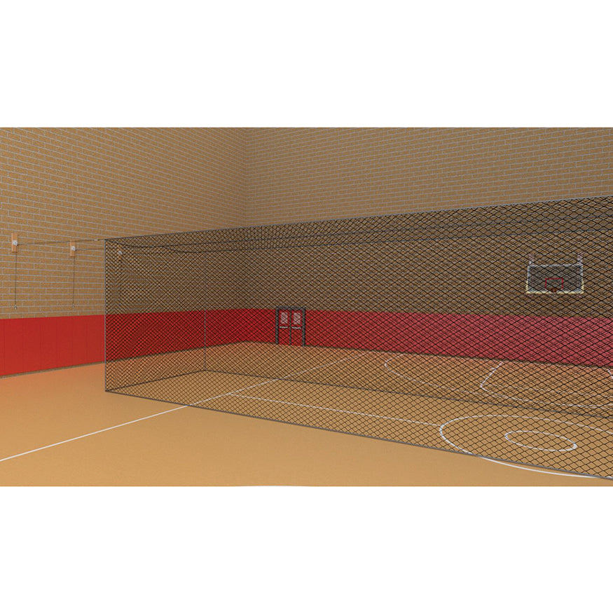 Jaypro Sports Batting Cages - Quick Set-Up (Indoor) - 14' H x 14' W x 70' D (BBC-QS70)