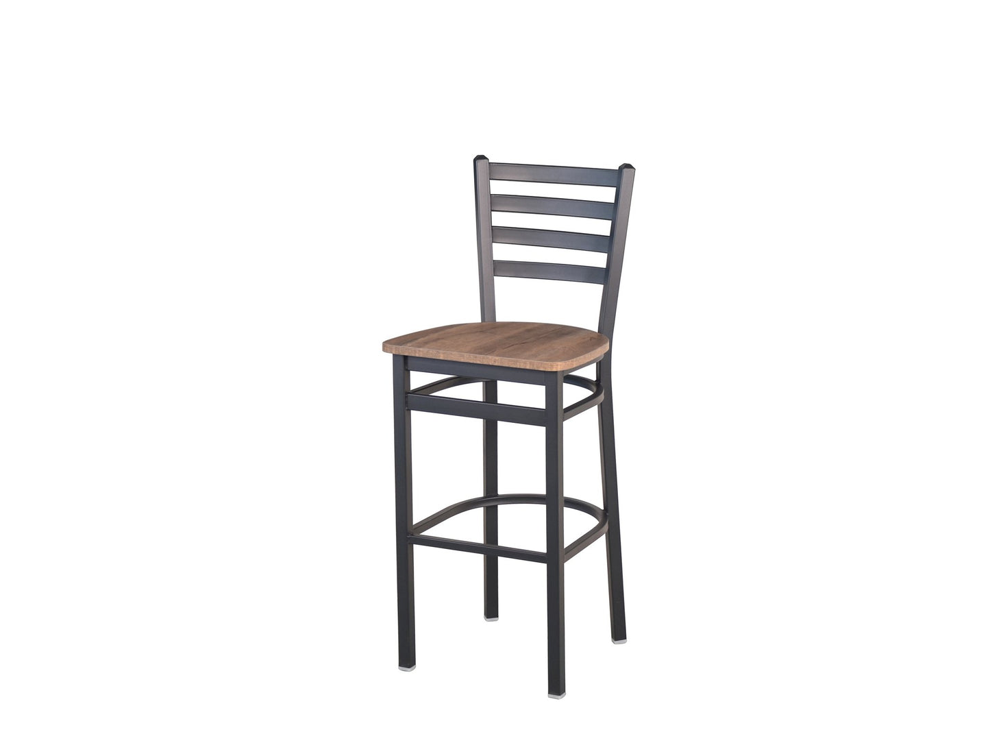 BFM Seating - Lima Ladder Back Chair - Relic Seat - Steel Frame - (BFM - 2160C) - SchoolOutlet
