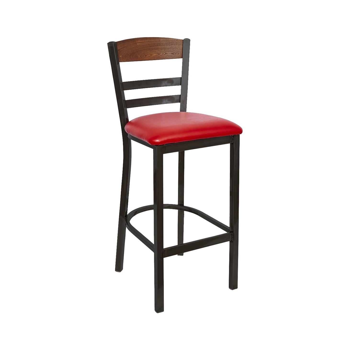 BFM Seating - Barrick Steel Wood Back Bar Stool - (BFM - 2165B) - SchoolOutlet
