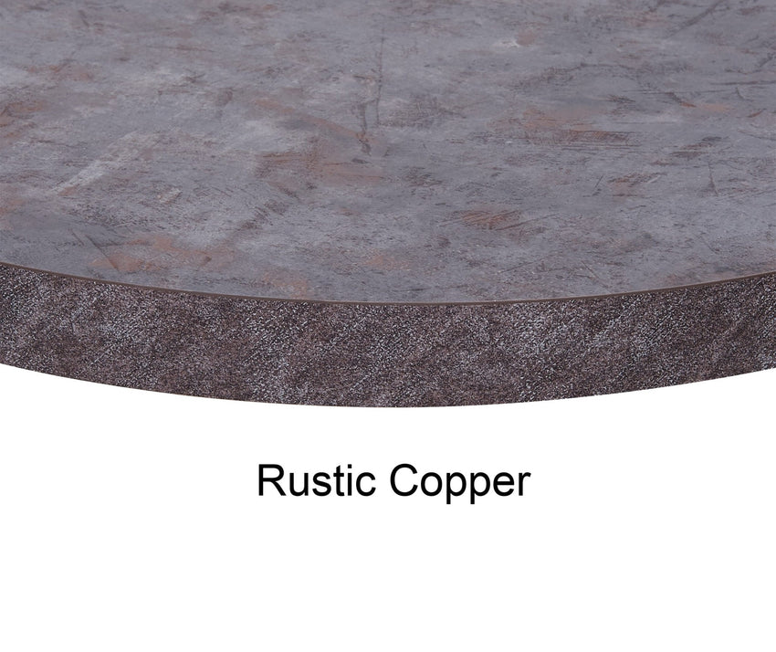 BFM Seating - 2" Relic Table Top - Melamine PVC Self - Edge 48" Round - (BFM - 2xx48R) - SchoolOutlet