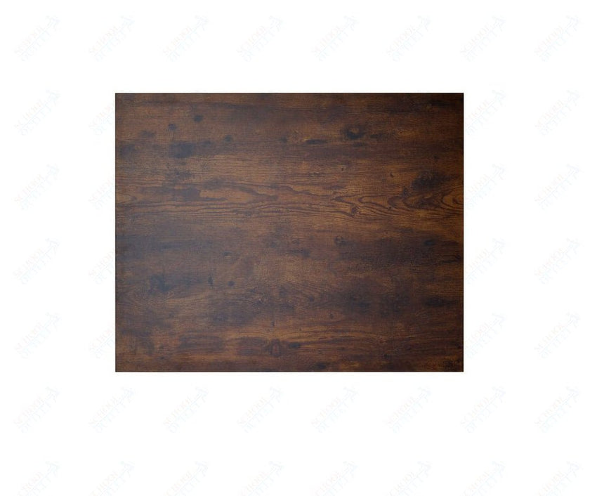 BFM Seating - 2" Relic Table Top - Melamine PVC Self - Edge 24"W x 30"L Rectangle - (BFM - 2xx2430) - SchoolOutlet
