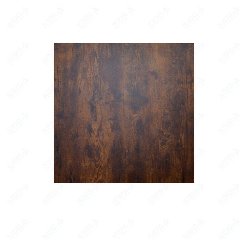 BFM Seating - 2" Relic Table Top - Melamine PVC Self - Edge 36"W x 36"L (BFM - 2xx3636) - SchoolOutlet