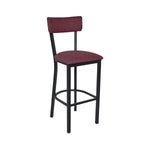 BFM Seating Bristol Barstool - Grade 4 Upholstered Seat & Back - (BFM4301BS) - SchoolOutlet