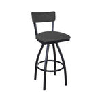 BFM Seating Bristol Swivel Barstool - Grade 4 Upholstered Seat & Back - Steel Frame - (BFM - 4301SSTT) - SchoolOutlet
