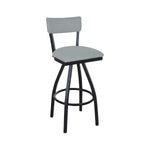 BFM Seating Bristol Swivel Barstool - Grade 4 Upholstered Seat & Back - Steel Frame - (BFM - 4301SSTT) - SchoolOutlet