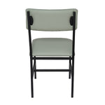 BFM Seating Meghan Side Chair, Grade 4 Upholstered Seat & Back - Steel Frame - Sand Black Finish - (BFM - JS33CM) - SchoolOutlet
