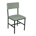 BFM Seating Meghan Side Chair, Grade 4 Upholstered Seat & Back - Steel Frame - Sand Black Finish - (BFM - JS33CM) - SchoolOutlet