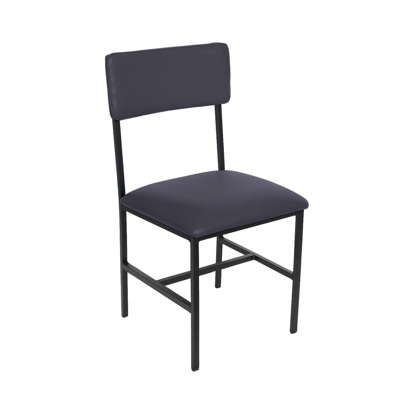 BFM Seating Meghan Side Chair, Grade 4 Upholstered Seat & Back - Steel Frame - Sand Black Finish - (BFM - JS33CM) - SchoolOutlet
