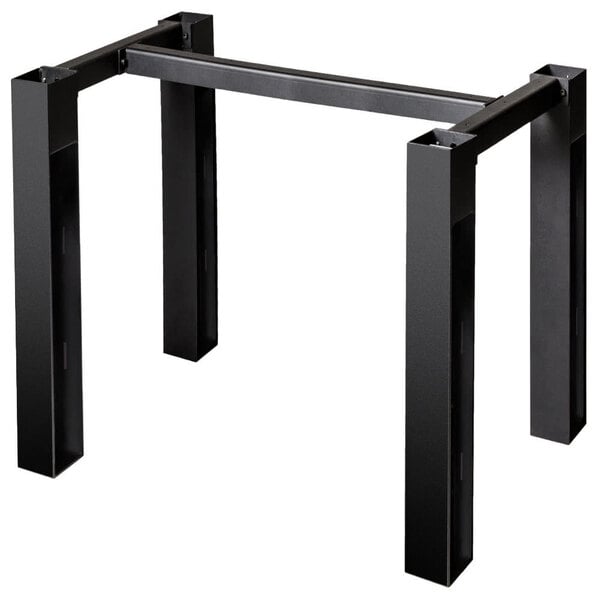 BFM Seating I - Beam Electric Bar Height 4 - Leg Table Base for 30x48" Table Top - Black - (BFM - JSTB) - SchoolOutlet