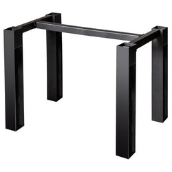 BFM Seating I-Beam Electric Bar Height 4-Leg Table Base for 30"W x 60"L Table Top - Black - (BFM-JSTB)