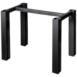 BFM Seating I-Beam Electric Dining Height 4-Leg Table Base for 36"W x 36"L Table Top - Black - (BFM-JSTB)