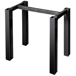 BFM Seating I-Beam Electric Bar Height 4-Leg Table Base for 36"W x 36"L Table Top - Black - (BFM-JSTB)