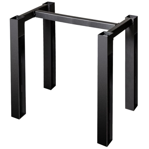 BFM Seating I - Beam Electric Bar Height 4 - Leg Table Base for 36x36" Table Top - Black - (BFM - JSTB) - SchoolOutlet