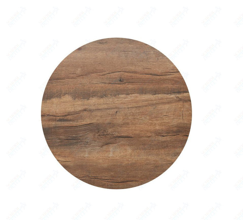 BFM Seating - 1" Relic Table Top - Melamine PVC Self - Edge 30" Round - (BFM - 1cc30R) - SchoolOutlet