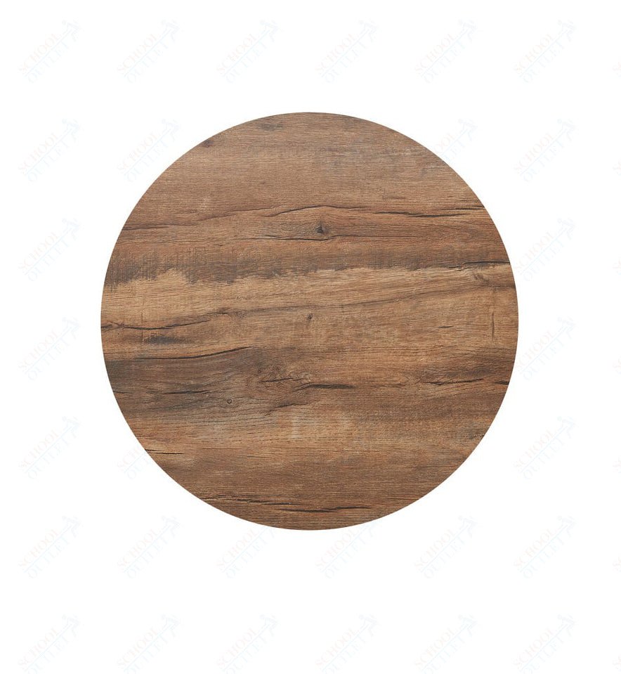 BFM Seating - 1" Relic Table Top - Melamine PVC Self - Edge 36" Round - (BFM - 1cc36R) - SchoolOutlet